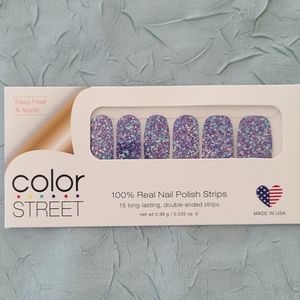 Color Street nail strips Mardi gras